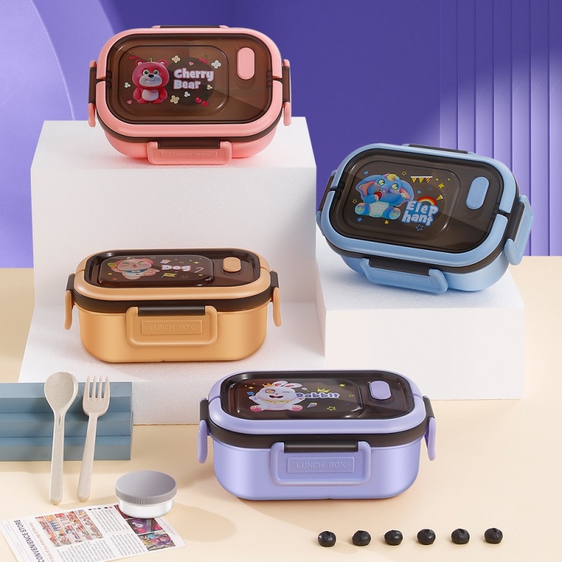 1200 ミリリットル二層ランチボックスポータブルコンパート - Bento Box Two Tier のレビューと価格