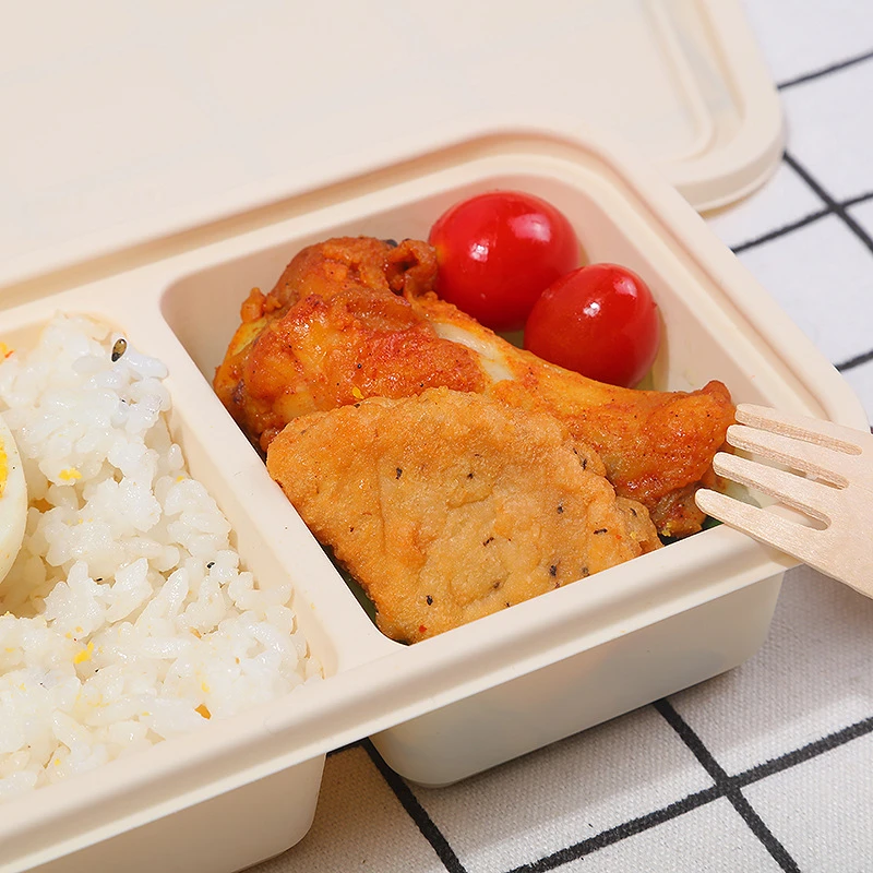 ハンバーガー弁当箱 2 層かわいいハンバーガー弁当弁当箱電子 - Bento Box Two Tier のレビューと価格